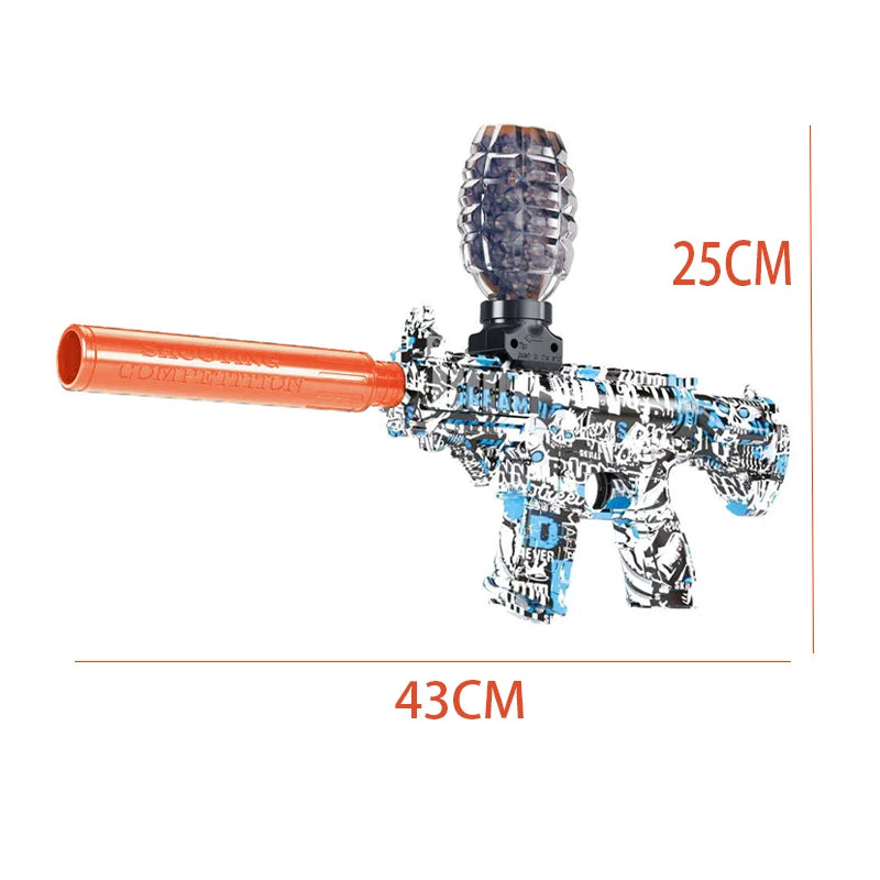 M416 Electric Gun Blaster Toy Gun AK Pistol Shooting Sport Game Outdoor High Speed Rechargeable Outdoor Game Parties For Adult