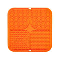 Pet Lick Silicone Mat Dogs Pet Slow Food Plate for Dog Bathing Distraction Silicone Dog Sucker Food Training Dog Feeder Supplies
