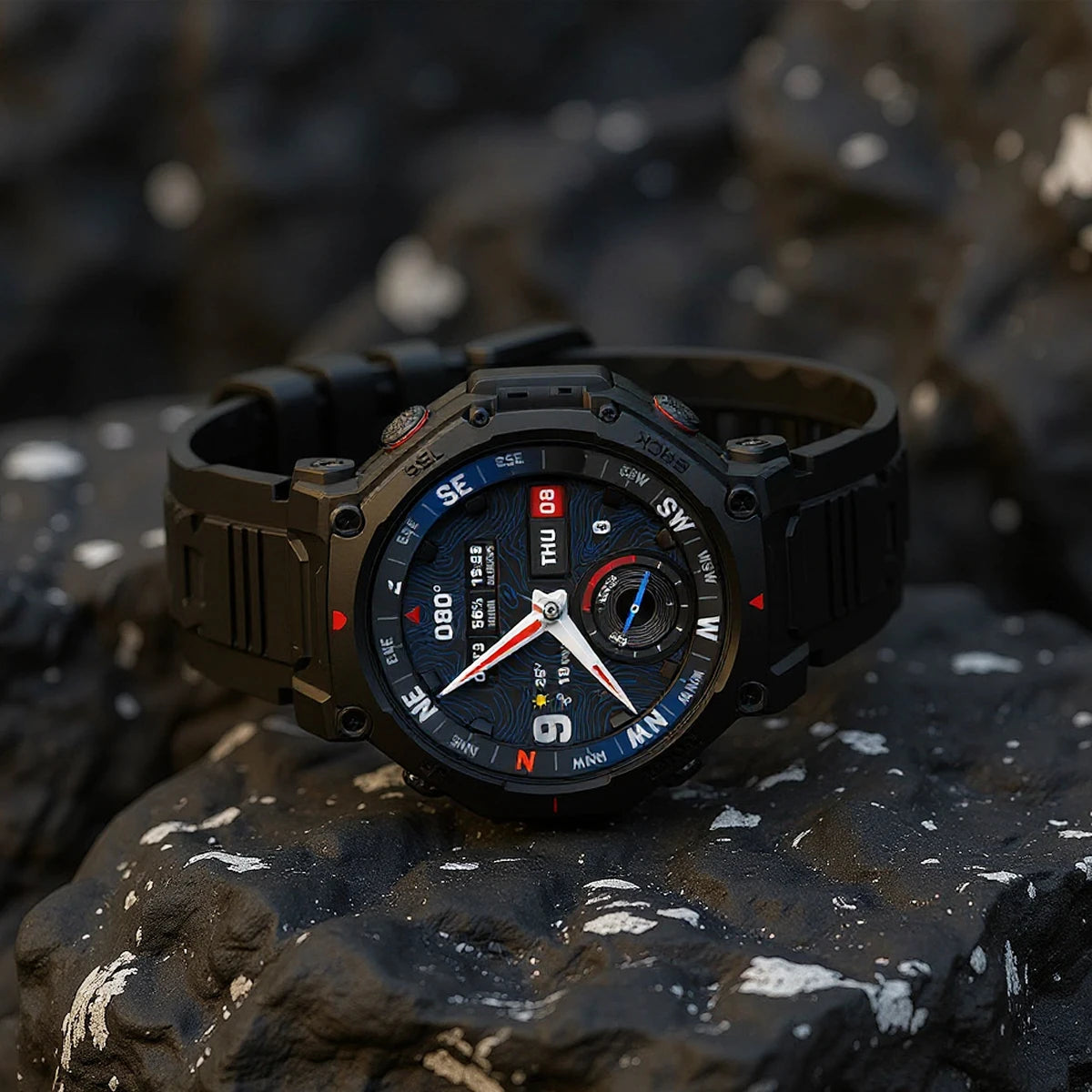 Silicone Band For Huami Amazfit T-rex 3 pro 48mm  Elastic Sport Strap For T-rex3 Pro Smartwatch Bracelet Replacement Accessories CB DROPSHIPPING