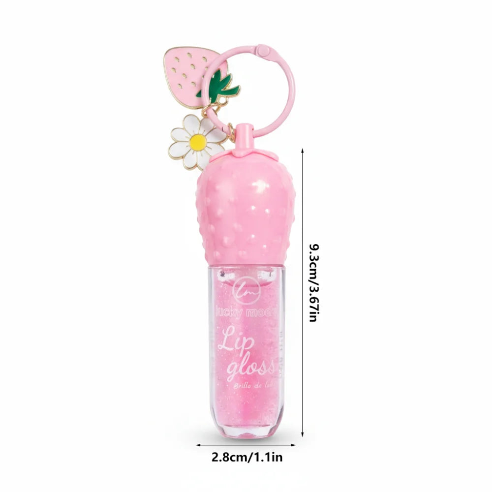 Three Colors Randomly Send A Fruit Moisturizing Color Changing Lip Gloss Waterproof Long-Lasting Daily Lipstick Holiday Gift