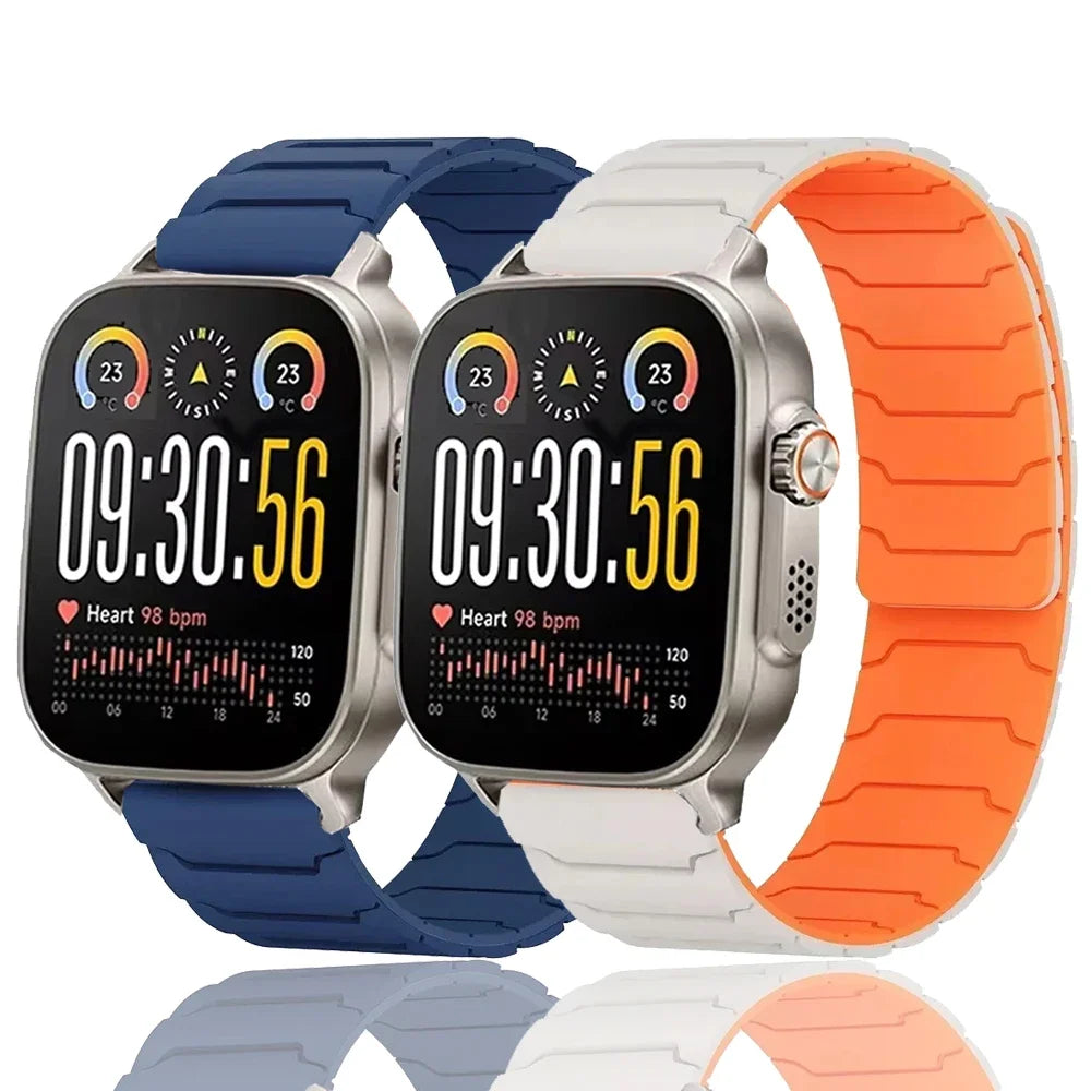 22mm Sport Magnetic Silicone Band For Realme Watch 5 Smartwatch Wrist Bracelet For Realme Watch S2/Realme S 2 2Pro 3 3 Pro Band CB DROPSHIPPING