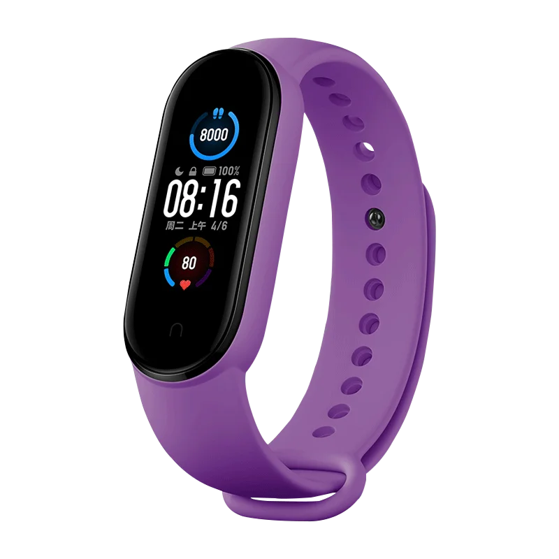 Watchbands for Xiaomi Mi Band 7 bracelet silicone wrist Miband 5 6 NFC Replacement pulsera Sport correa mi band 7 6 3 4 5 strap