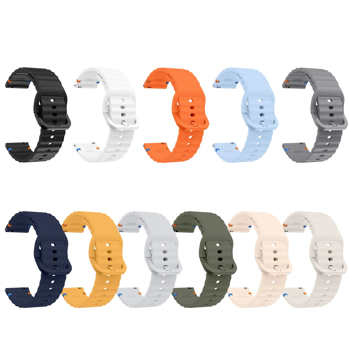 22mm Silicone Watch Strap for CMF Watch 3 Pro Sport Wristbands Bracelet Correa for CMF Watch Pro 2 Replacement Accessories Strap CB DROPSHIPPING