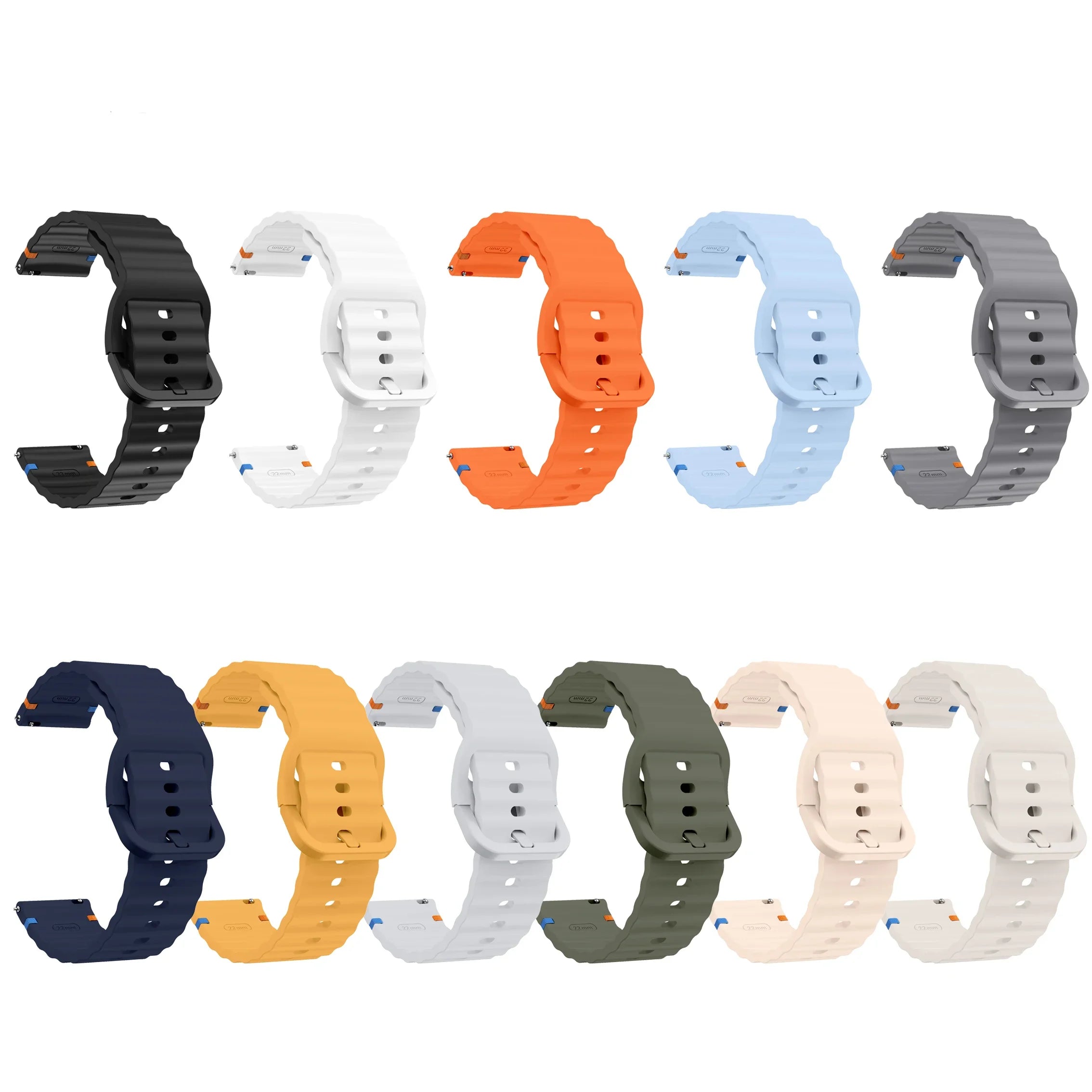 22mm Silicone Watch Strap for CMF Watch 3 Pro Sport Wristbands Bracelet Correa for CMF Watch Pro 2 Replacement Accessories Strap