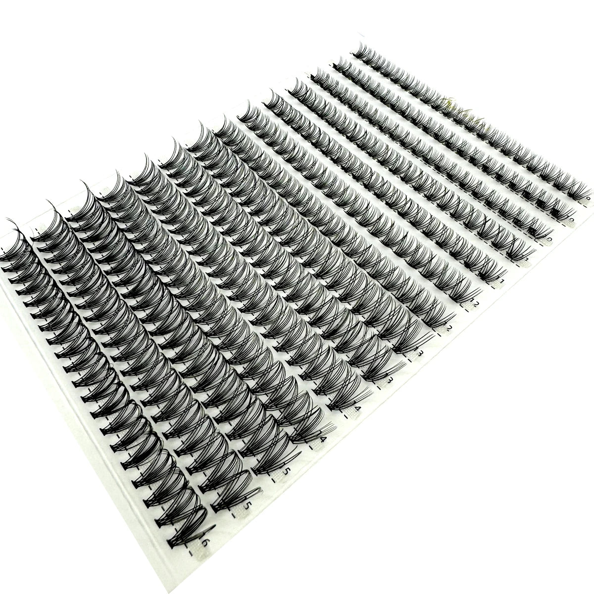 AMSDCN 100/280 clusters 30D 40D 60D 80D curly eyelashes naturally soft DIY makeup false eyelashes