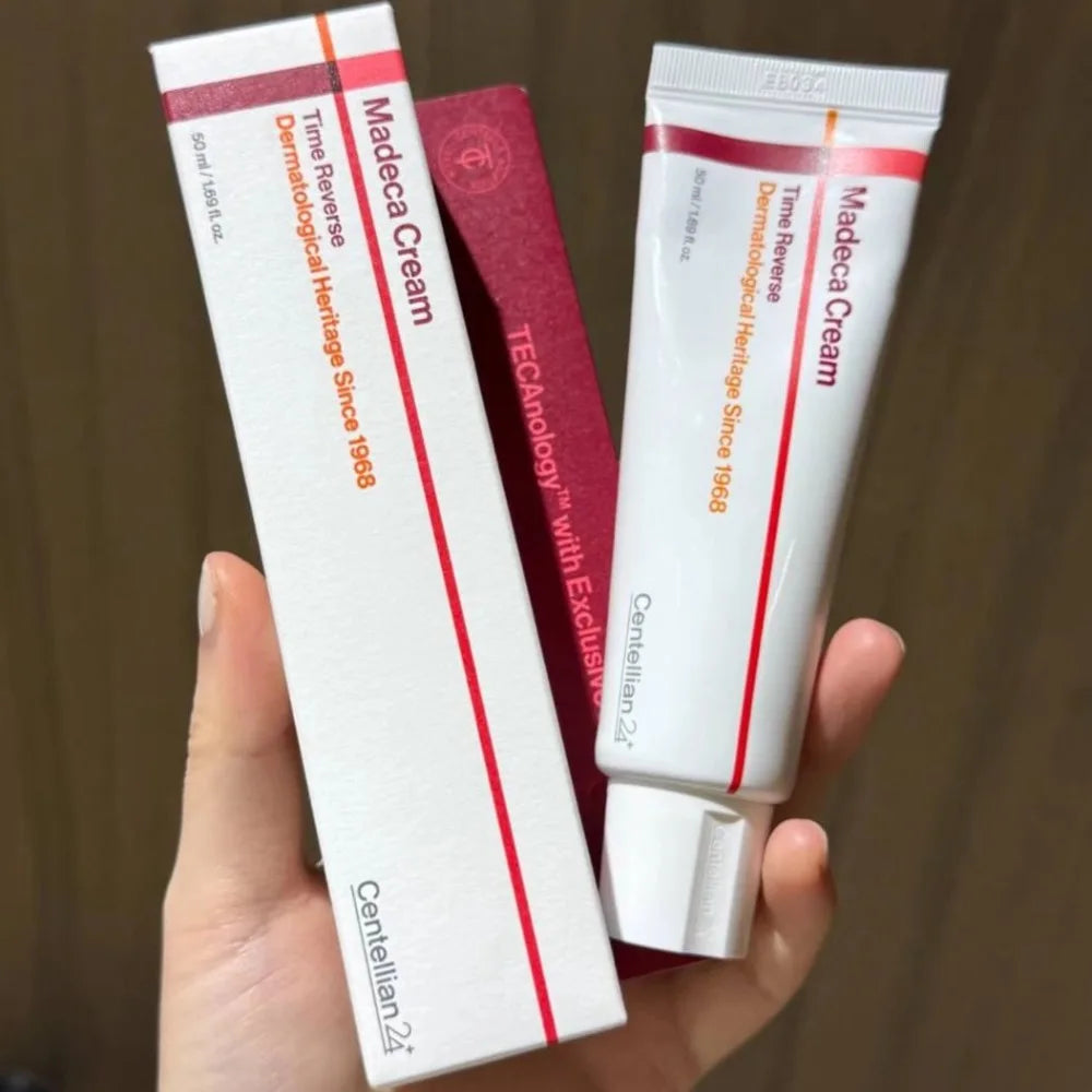 Korea Madeca Cream Time Reverse Moisturizer Long Lasting Hydration Dry Skin Daily Skincare Barrier Repair Reduce Wrinkles Lift CB DROPSHIPPING