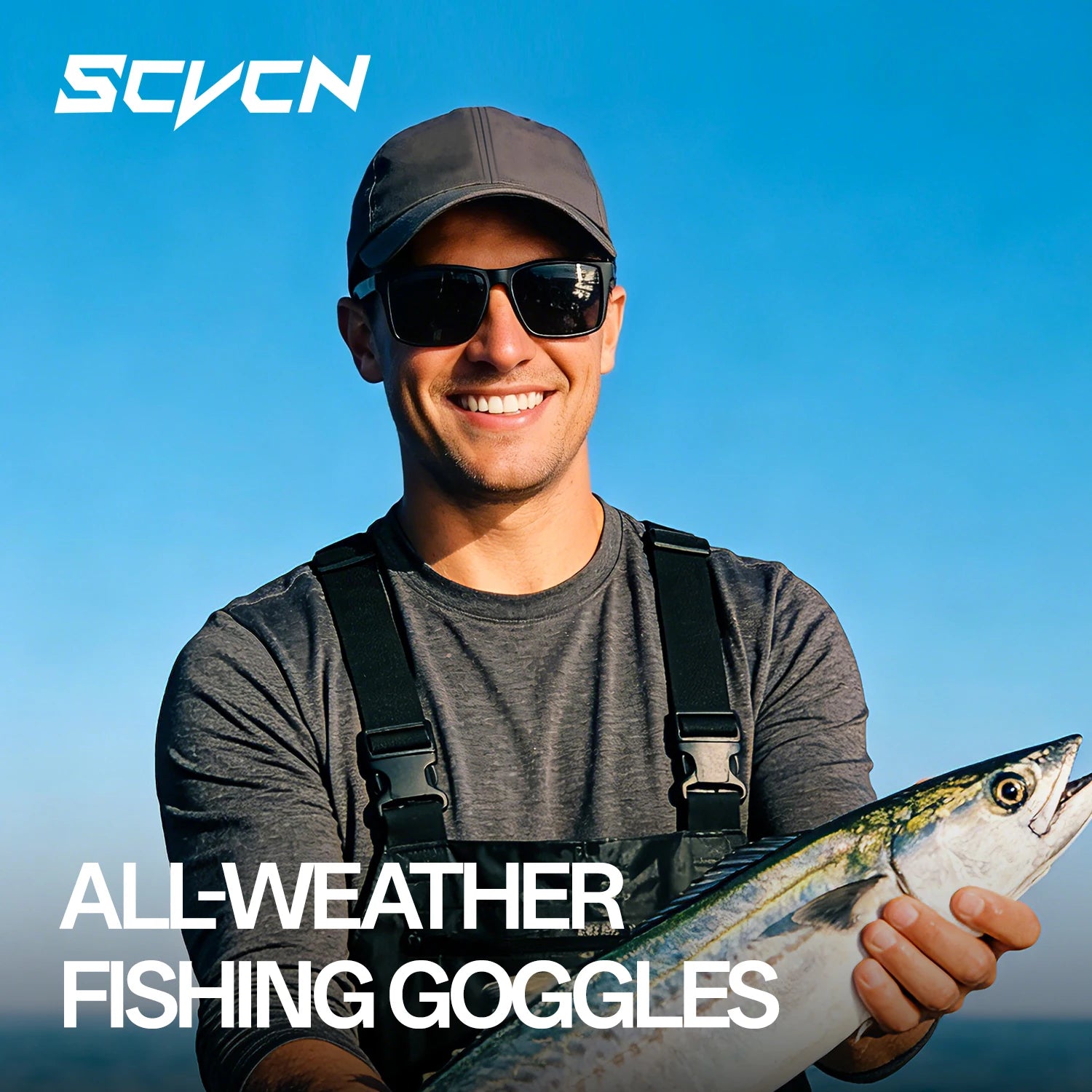 SCVCN Fishing Polarized Sunglasses Outdoor Sport Photochromic Glasses Men Outdoor Cycling Bike UV400 Protective Hiking Goggles CB DROPSHIPPING