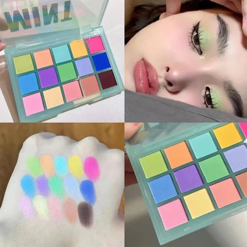 15 Shades Eyeshadow Makeup Palette Shimmer Matte Metallic High Pigmented Neutral Bold Waterproof Eyes Shadow Make Up Set CB DROPSHIPPING