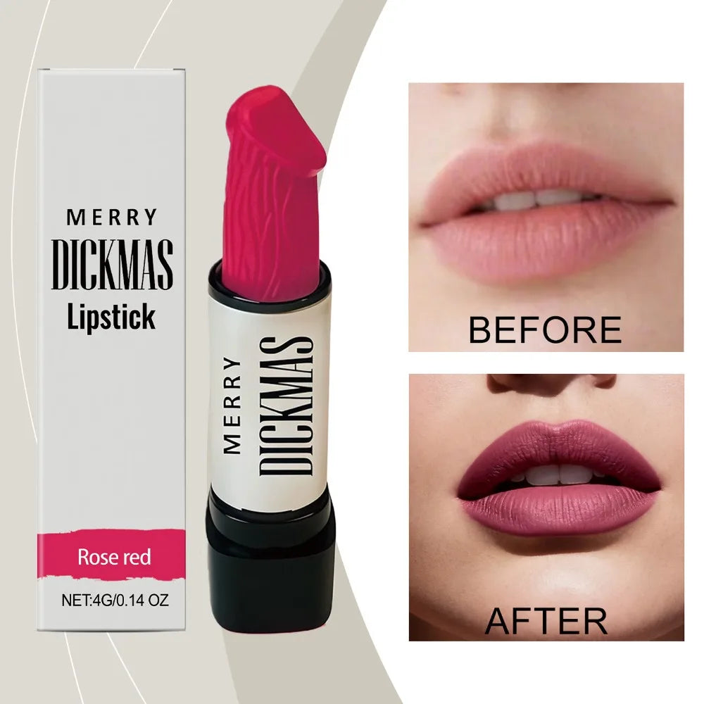 Secret Party Christmas Lipstick Long Lasting Matte Shimmer Silky Smooth Velvet Lipstick High Rendering Women Makeup Cosmetic