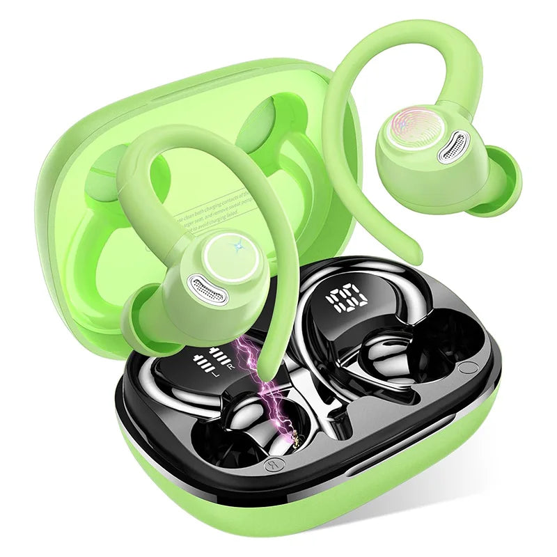 Wireless Sport Earbuds, 48H Battery, Hi-Fi Sound with Deep Bass, IP7 Waterproof for Running/Gym CB DROPSHIPPING