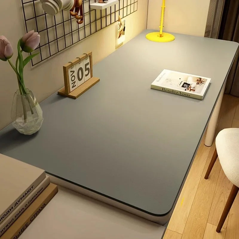 Leather Table cloth for Home Easy Clean Table Protector Waterproof Tea Coaster Large Desk Mat Anti-Slip Gamer Keyboard Mouse Mat CB DROPSHIPPING