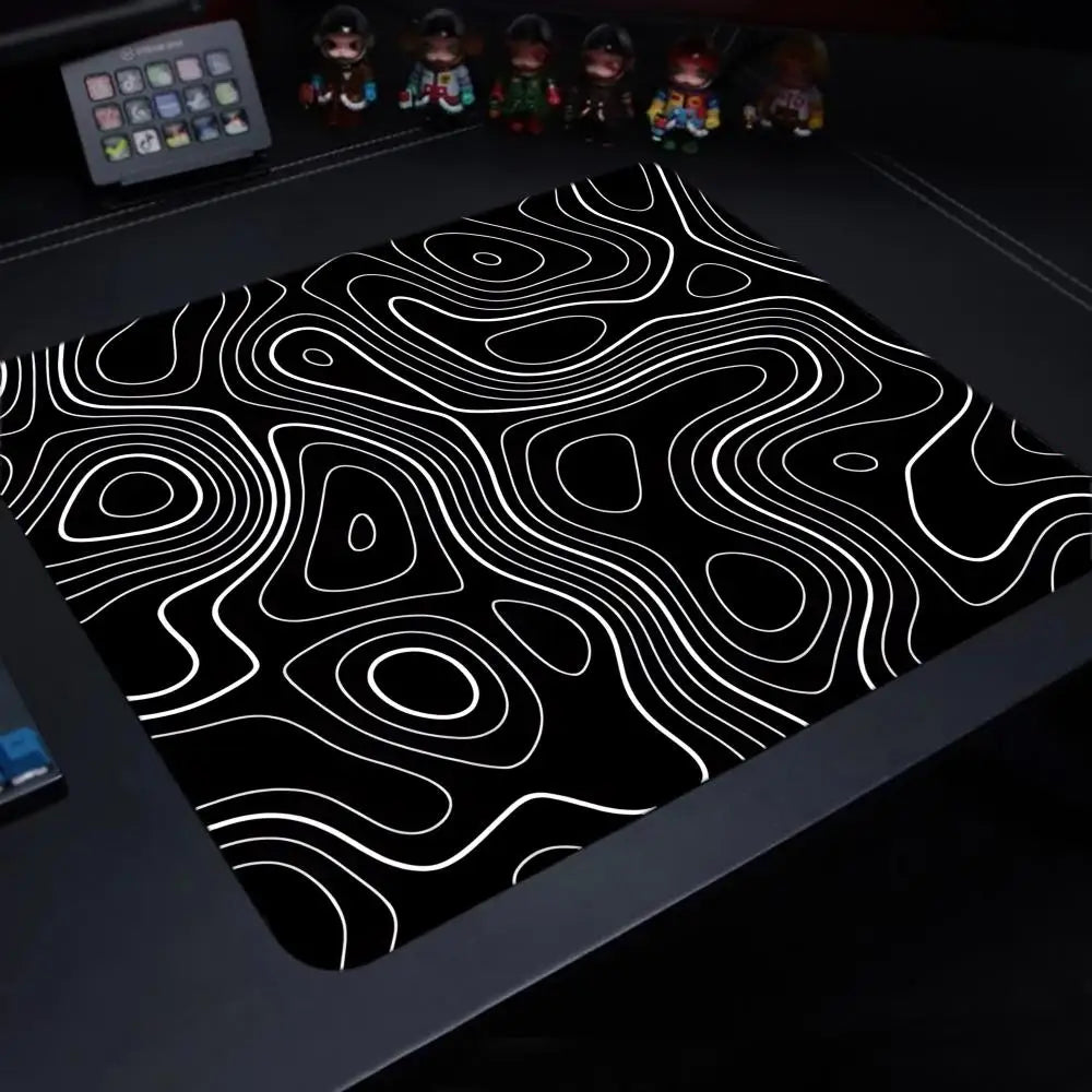 Fluid Mouse Pad 22X18 40X45 Square Computer Accessories Office Game Table Mats Rubber Anti-slip Mousepads Small Decor Desk Pads CB DROPSHIPPING