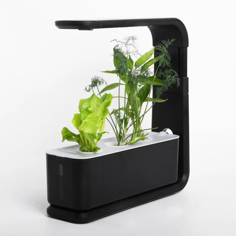 Garden Indoor Home Led Grow Light Smart Planter Pot Kits Herb Self Watering aero Pots Hydroponic Growing Systems