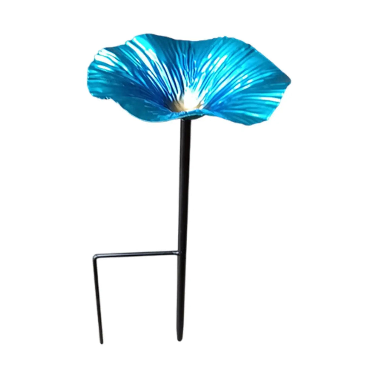 Garden Bird Bath with Detachable Pole And Ground Stake for Bird Feeders