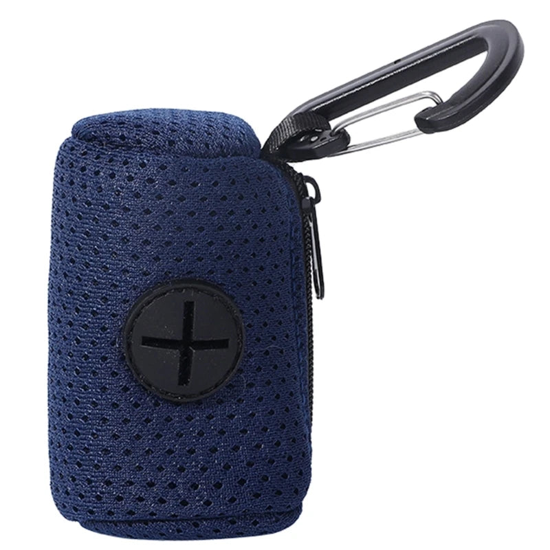 Portable Dog Poop Bag Holder, Leash Attachment Waste Bag Dispenser for Pet Outdoor Walking CB DROPSHIPPING