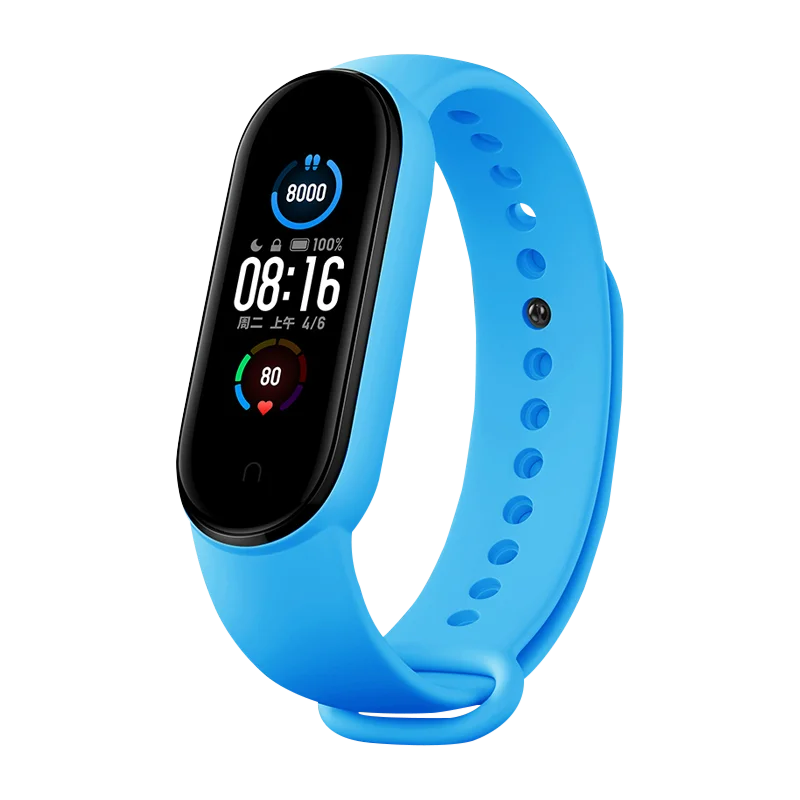 Watchbands for Xiaomi Mi Band 7 bracelet silicone wrist Miband 5 6 NFC Replacement pulsera Sport correa mi band 7 6 3 4 5 strap
