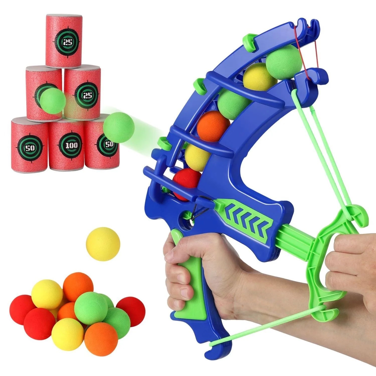 Montessori Throw Sport Slingshot Target Sticky Ball Dartboard Basketball Board Games Educational Outdoor Game Toy CB DROPSHIPPING