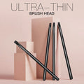 4pcs Blade Makeup Brushes Angled Thin Eyebrow Brush Flat Fine Eyeliner Brush Professional Liner Brow Make Up Tools