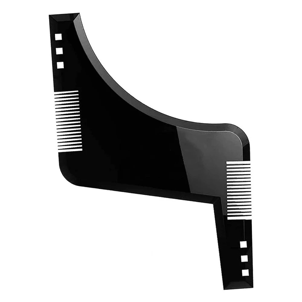 Beard Comb Sideburns Styling Comb Ribbon Brush Trimming Template Beard Styling Comb Makeup Comb Use With Beard Trimmer Or Razor CB DROPSHIPPING