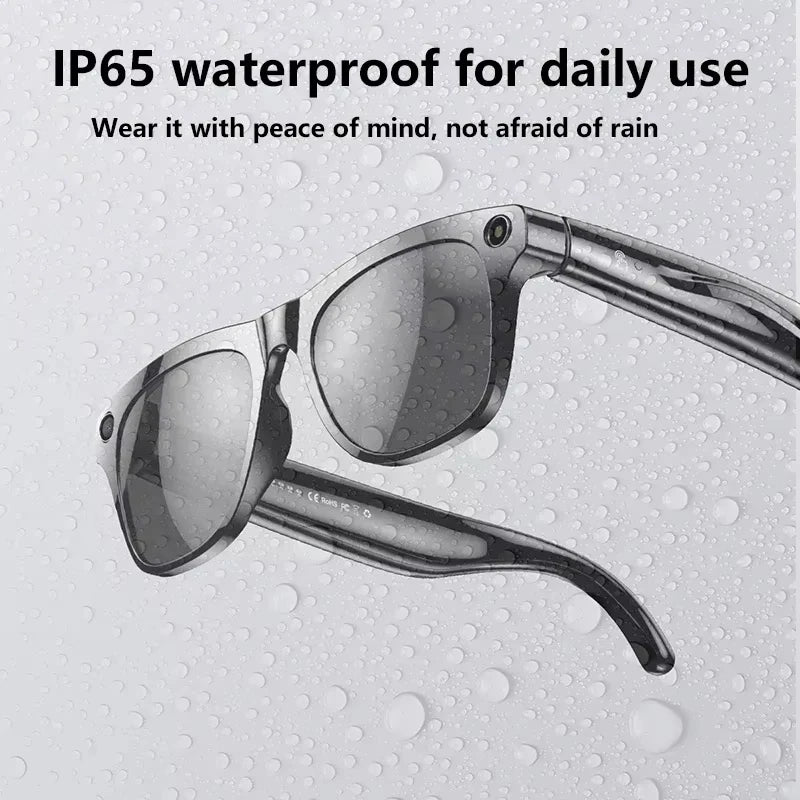Lenovo Bluetooth 8K Smart AI Touch Glasses Camera With 800w Sport ChatGpt4.0 Sunglasses Calling Music Player For Men Women Gifts CB DROPSHIPPING