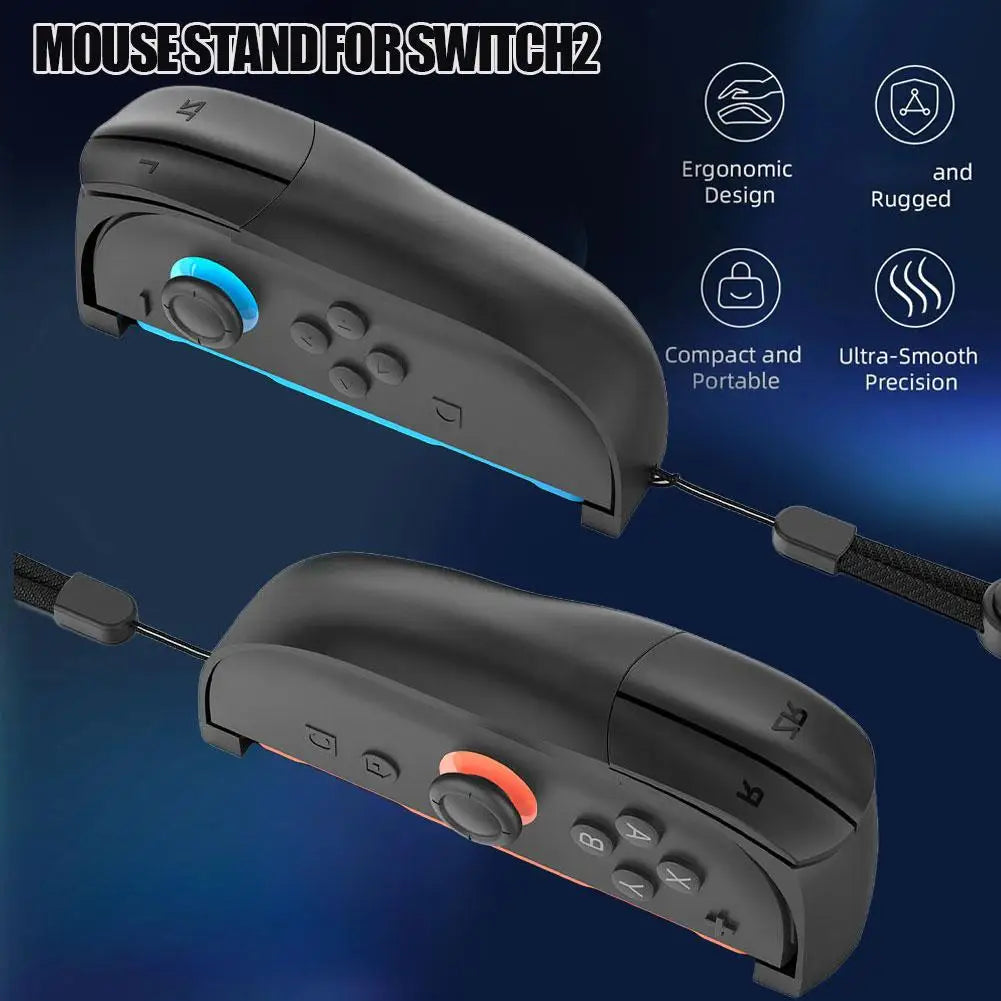 For Switch2 handle mouse bracket 2-Pack Mouse Stand for  Switch 2 Controllers Easy-to-Install CB DROPSHIPPING