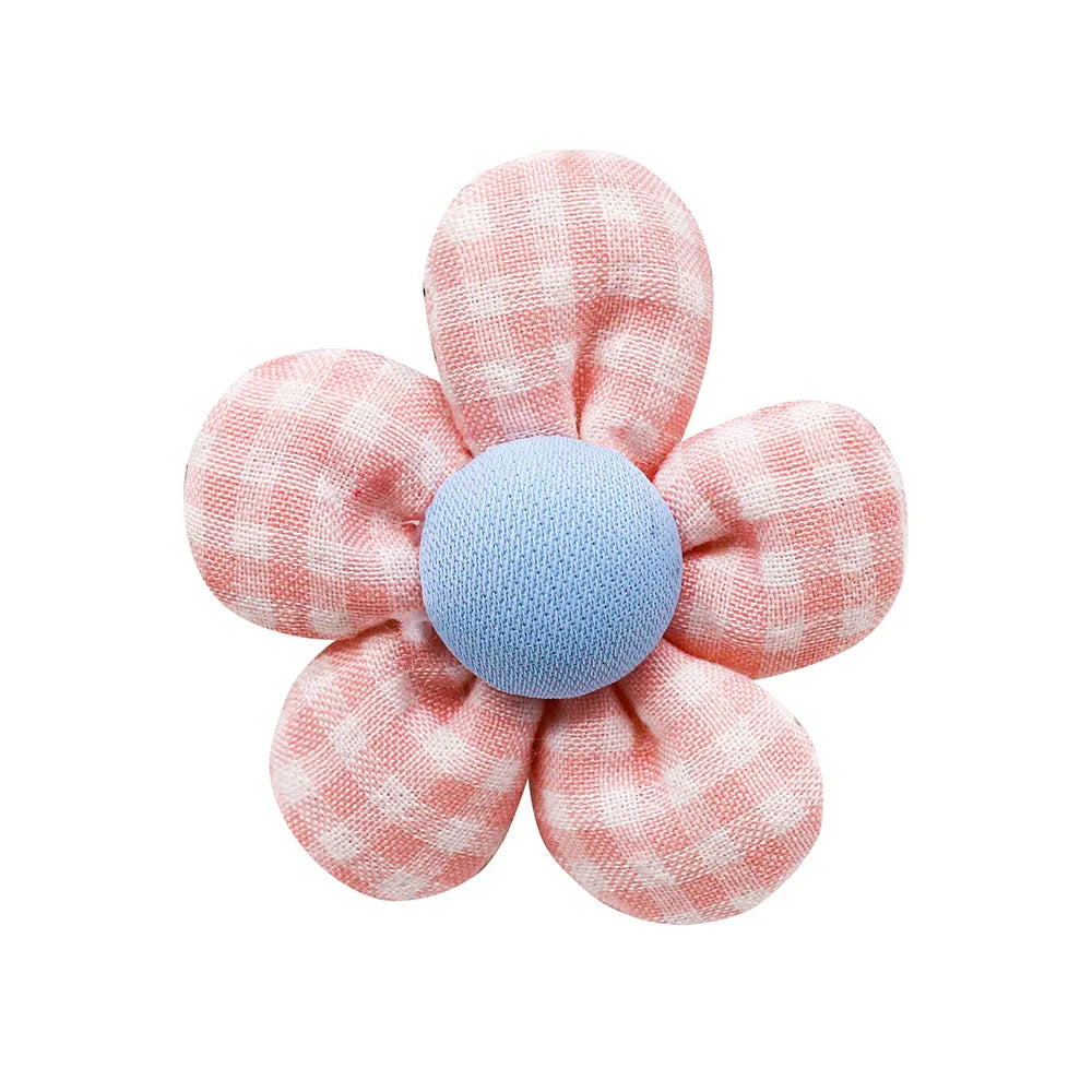 10PCS Flower Shape Pet Hair Accessories For Dogs Cats Hair Decoration Flowers Rubber Bands Bulk Puppy Grooming Accessories CB DROPSHIPPING