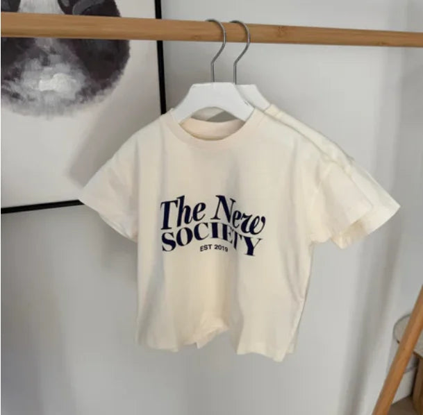 Baby Rompers Jumpers 2026 Summer Verbena Print Girl Dress Short Sleeve Tee and Short Set Sisters Skirt Clothing CB DROPSHIPPING