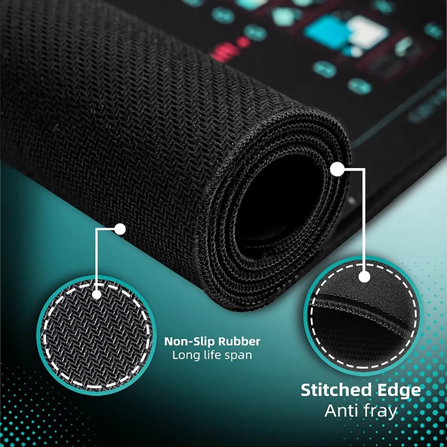 Spanish Excel/Word/Windows/PPT Cheat Sheet Mouse pad, Computer Keyboard Pad for Office Workers Students Office Desk Mat CB DROPSHIPPING