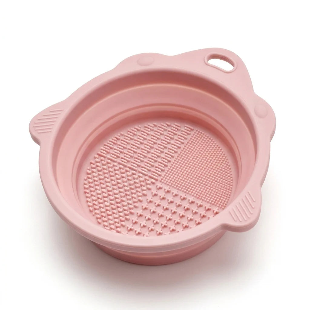 Makeup Brush Cleaner Bowl Set Gentle Clean No Hurt Bristles Wet Dry Powder Puff Cleaning Beauty Tools CB DROPSHIPPING