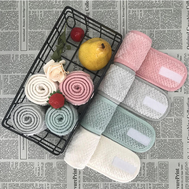 Adjustable Makeup Headband Soft Fleece Face Wash Towel Bath Spa Facial Hairband Skincare Beauty Head Wrap Accessory CB DROPSHIPPING