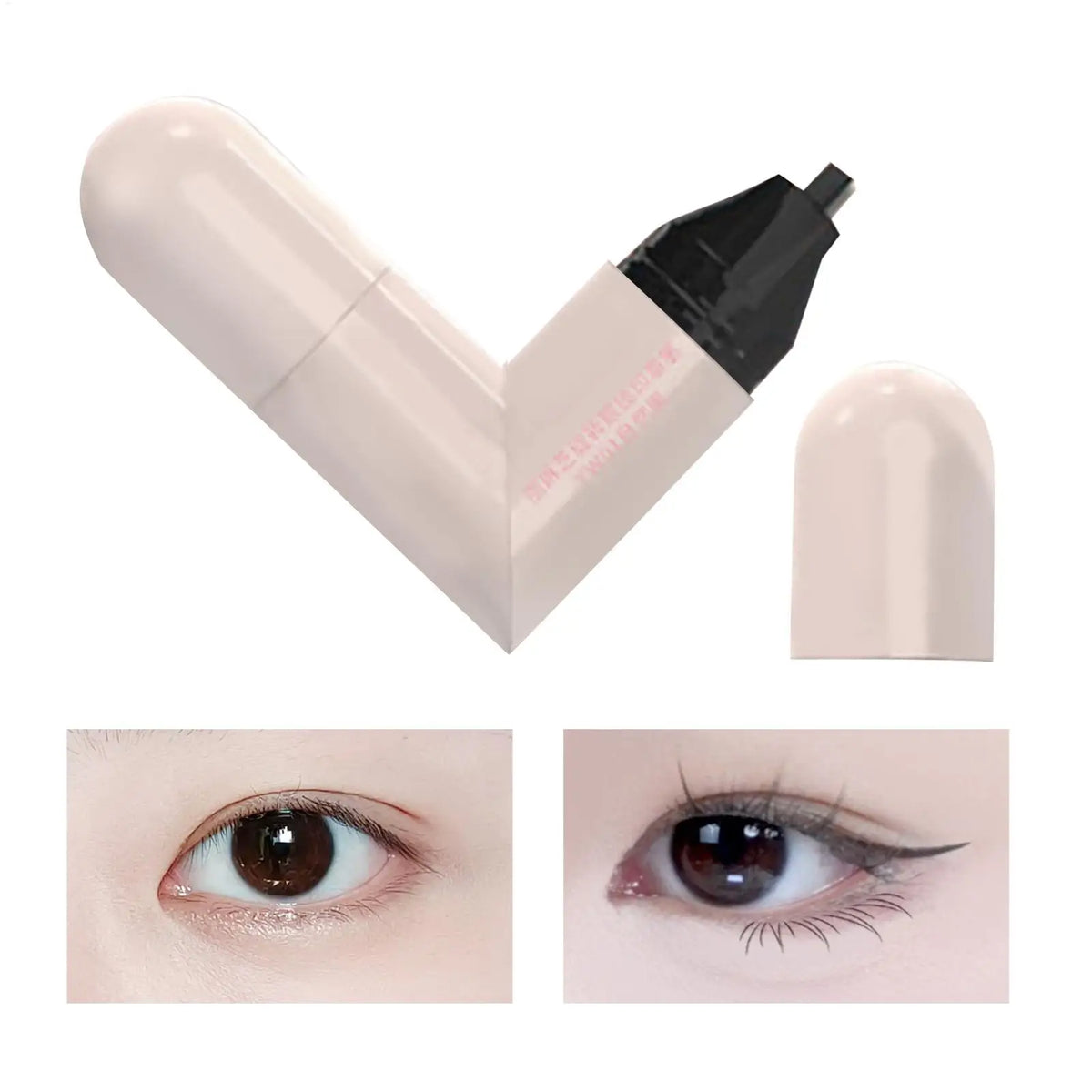 Eye liner Winged Eye End Stamp Double-Tip Women Makeup Eye End Wing Stamp Waterproof Stencil Portable Quick Drying Cosmetics CB DROPSHIPPING