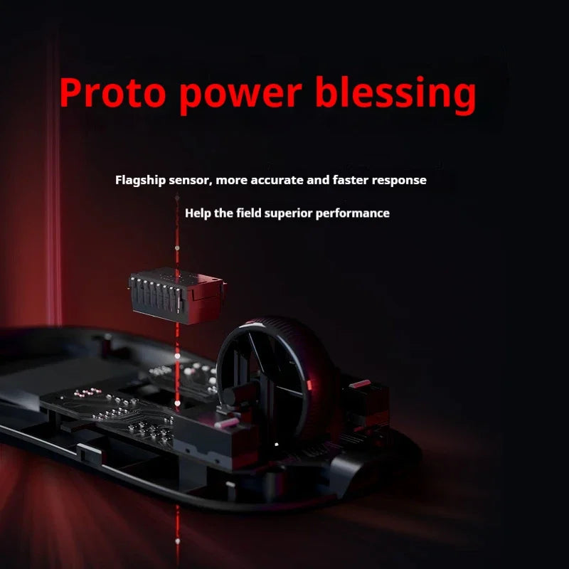 The New Vxe Mad R/R Major Gaming E-Sports Mouse Paw3395/3950 Dual-Mode Nonporous Lightweight Ergonomic Standard 8k CB DROPSHIPPING