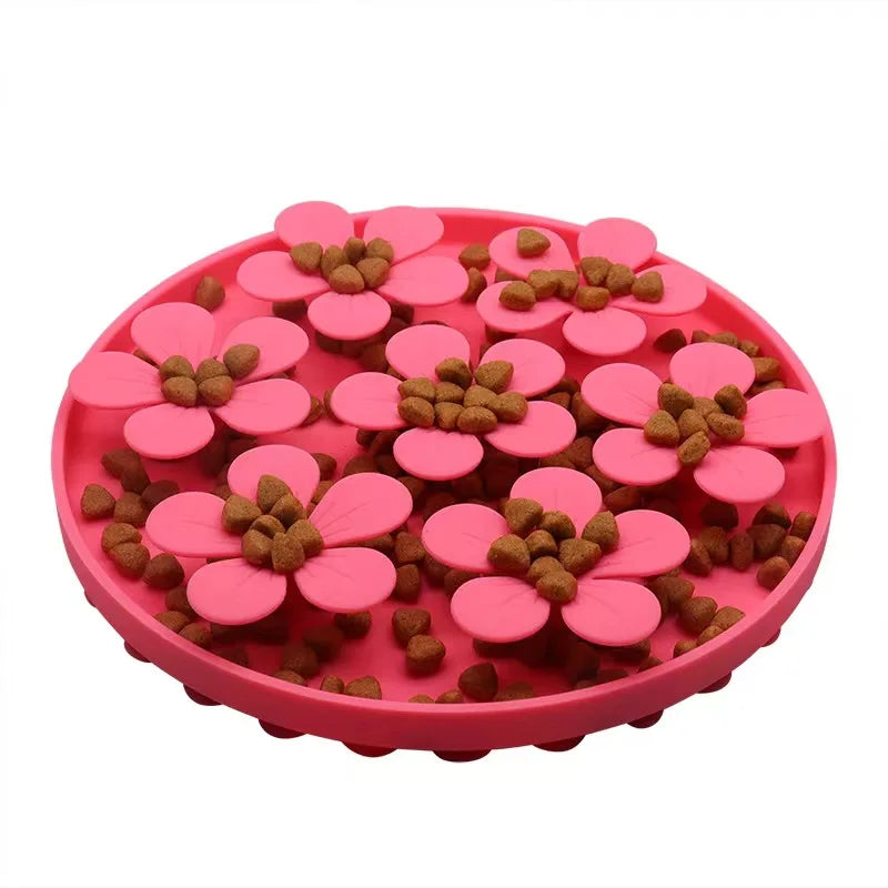 Pet Products Mat For Dogs Cats Slow Food Bowls With Suction Cup Feeding Food Silicone Lick Pad Dog Slow Feeders Treat Dispensing CB DROPSHIPPING