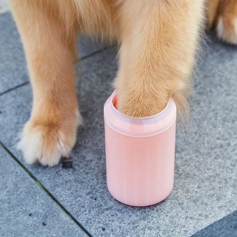 Pet Paw Cleaner Soft Silicone Material Pet Foot Wash Cup Cat and Dog Foot Cleaner Portable Massage Pet Paw Cleaning Supplies CB DROPSHIPPING