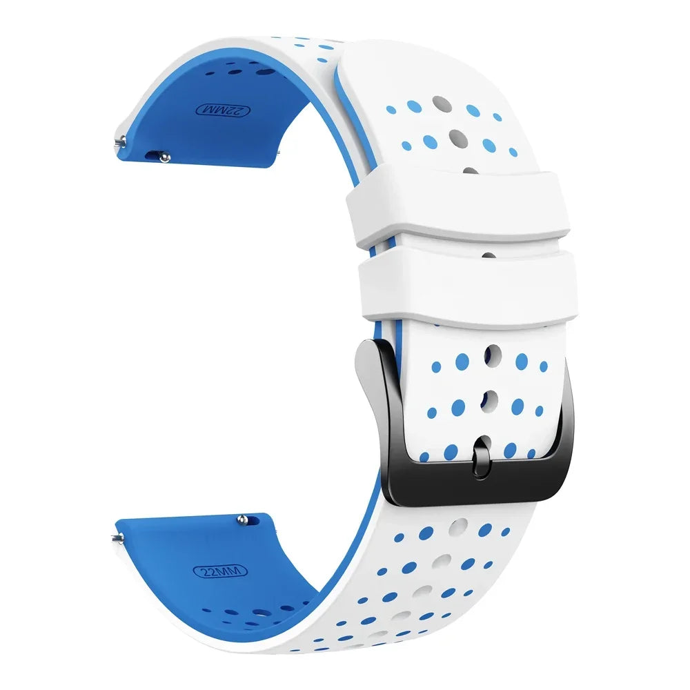 22mm Sport Slicone Strap For OnePlus Watch 3 2 2R 46mm Soft Bracelet For OPPO Watch X X2 4 Pro/Mi Watch 2 Pro S4 S3 S1 Watchband CB DROPSHIPPING