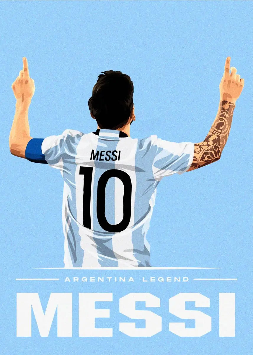 Sport Soccer Football Player Star Wall Art Poster World Famous Idol Home Decor Canvas Painting Mural Collection Print Pictures CB DROPSHIPPING