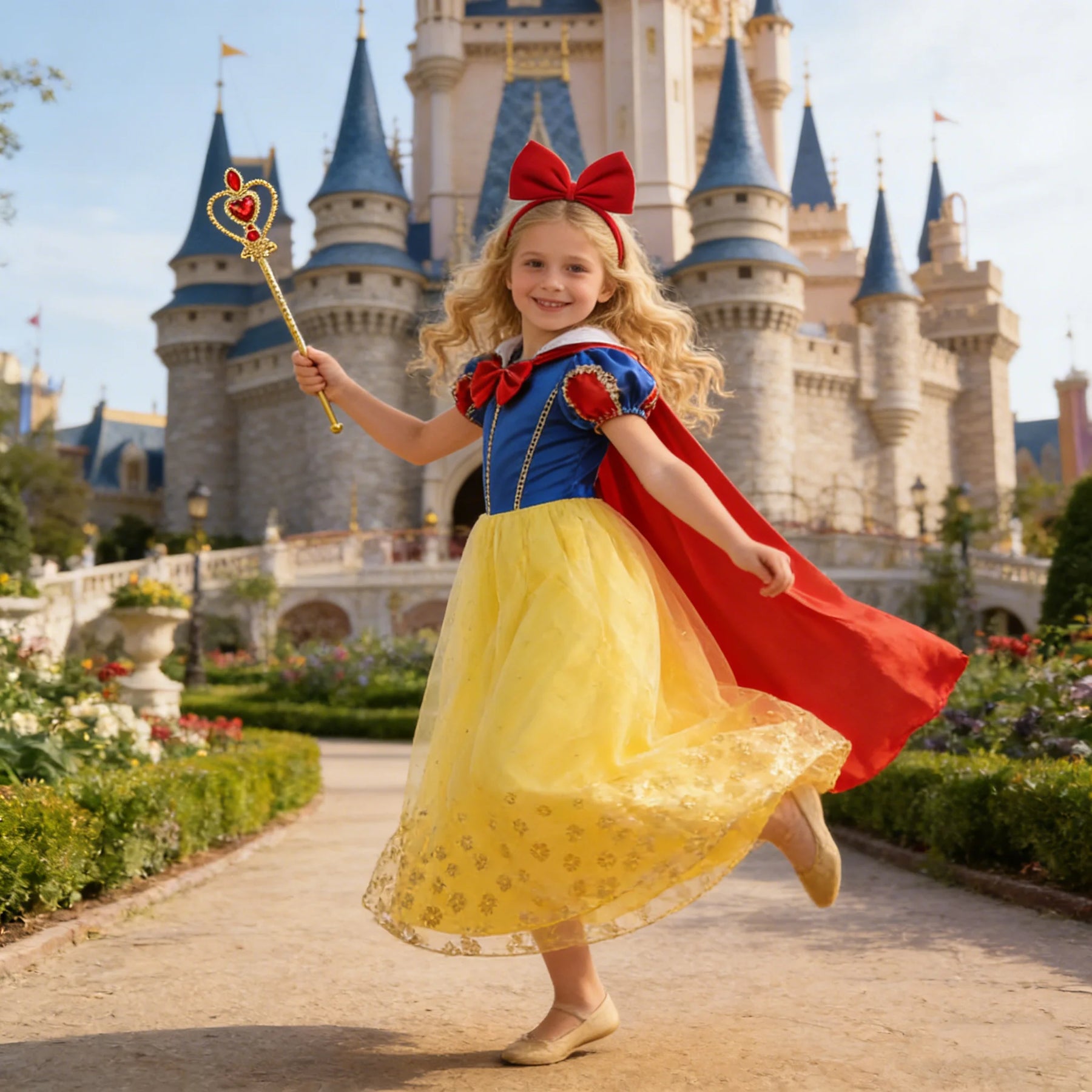 Girls Snow White Dress Kids Princess Dress Up Costumes Toddler Snow White And Huntsman Cosplay Clothing Birthday Party Outfits CB DROPSHIPPING