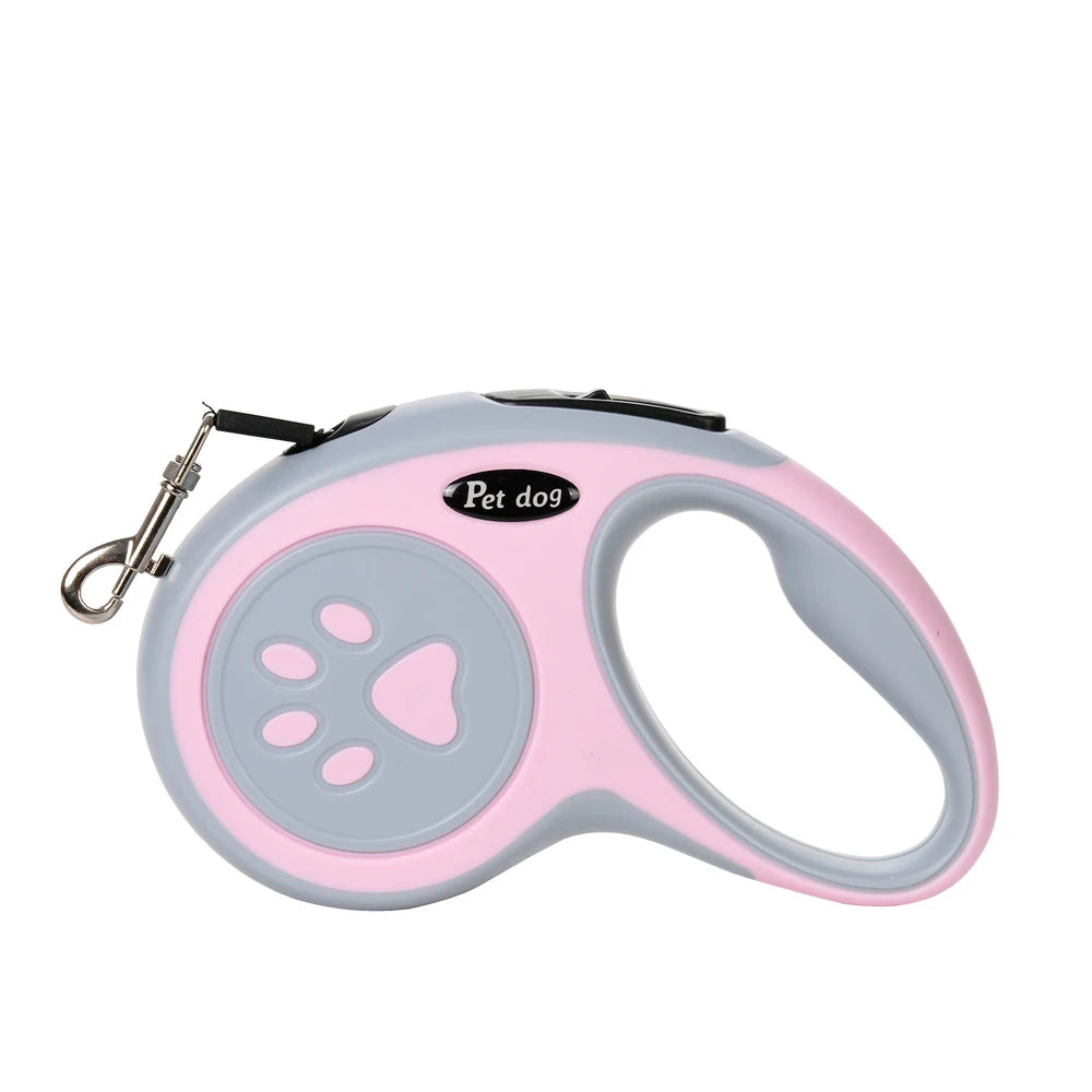 Retractable Dog Leash 3M/5M Pet Walking Lead One-Button Lock Non-Slip Handle for Small Dogs Cats Training Hiking Puppy Supplies CB DROPSHIPPING
