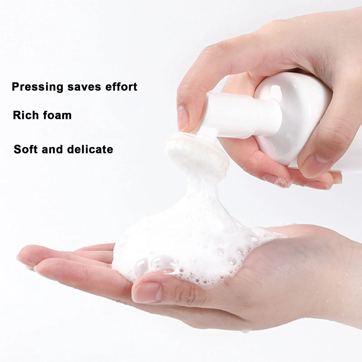 100/150/200ml PET PP Face Cleanser Portable Travel Size Foaming Bottle for Face Wash Foam Shower Gel Facial Cleanser CB DROPSHIPPING