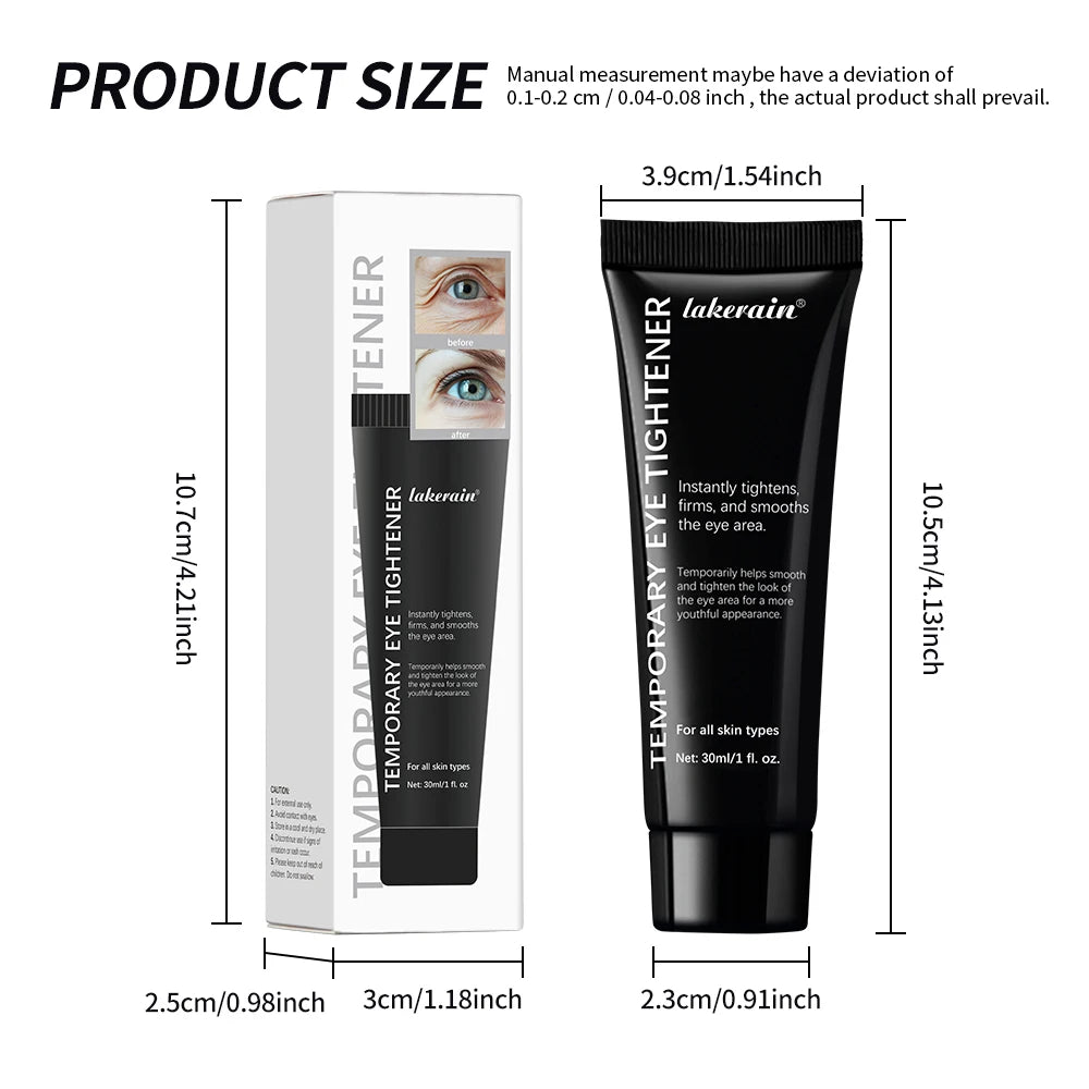 Instant Temporary Eye Cream Smooth And Deep Moisturizing Dry Eyes Area Skin Hydrating Eye Cream Skincare For All Skin Types
