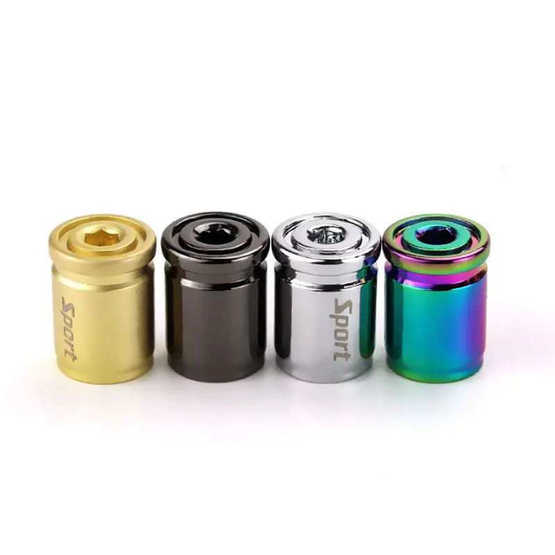 4x Titanium Anti-theft Car Tire Valve Cap Aluminum Sport Exterior Auto Air Caps CB DROPSHIPPING