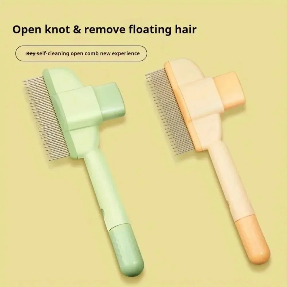Pet Dog Hair Brush Cat Brush Comb Pets Hair Remover for Dogs Cats Puppy Kitten Grooming Tools Dogs Accessories Gato Pet Products CB DROPSHIPPING