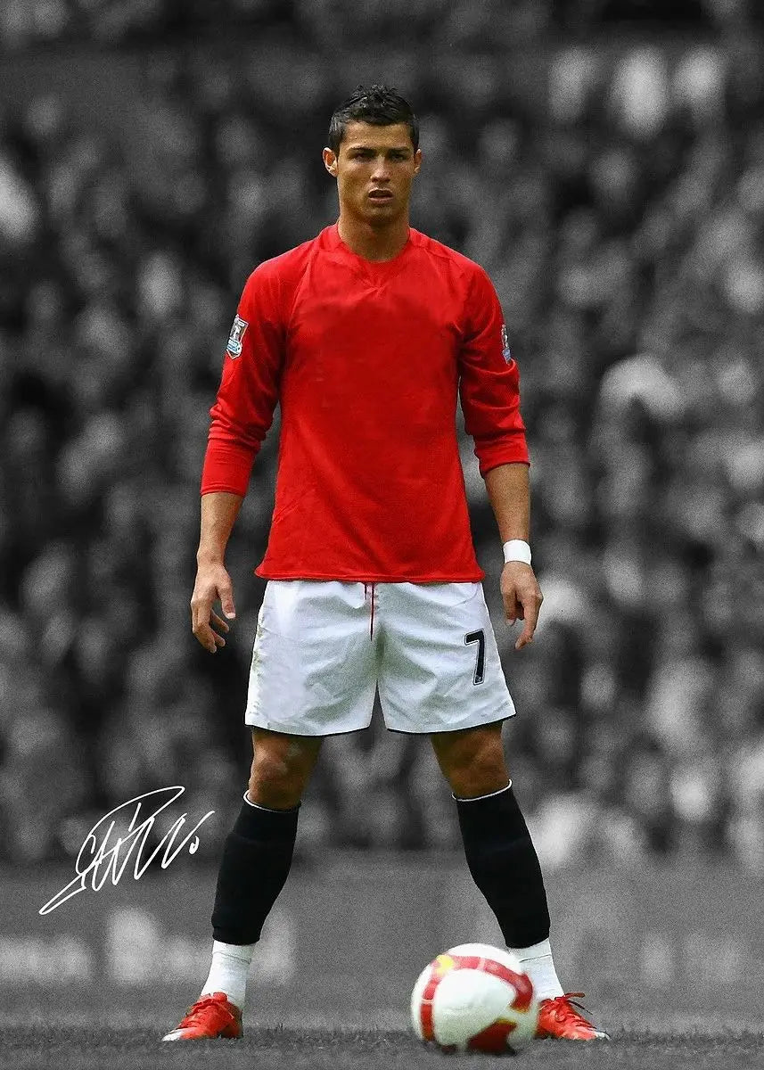 Soccer Sport Player Portrait Posters Print Football Play Picture Canvas Wall Painting Living Room Bedroom Home Decor CB DROPSHIPPING