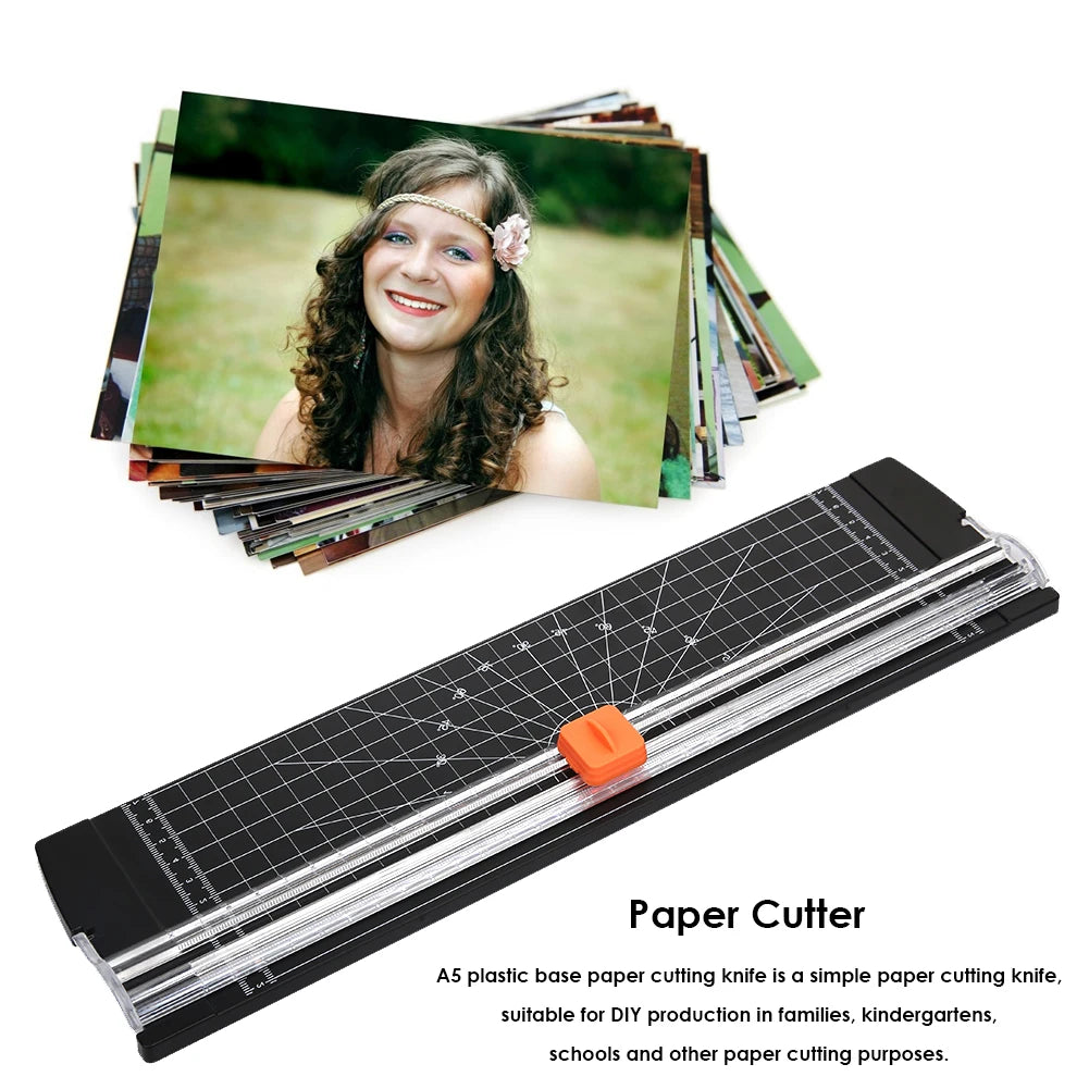 A4/A5 Paper Cutting Guillotine Paper Cutter with Pull-out Ruler for Photo Trimmers Scrapbook Lightweight Cutting Mat Machine CB DROPSHIPPING