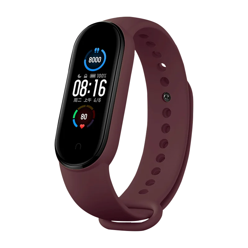 Watchbands for Xiaomi Mi Band 7 bracelet silicone wrist Miband 5 6 NFC Replacement pulsera Sport correa mi band 7 6 3 4 5 strap