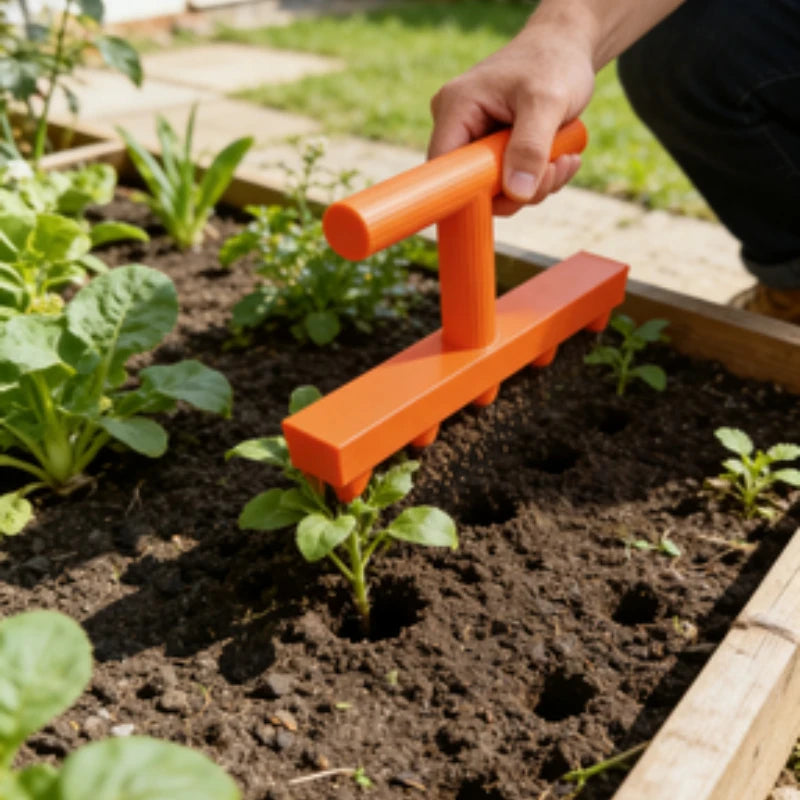 Garden Hole Seeder for Home Vegetable and Flower Seedling Planting, Balcony Garden Seedling Sowing Tool