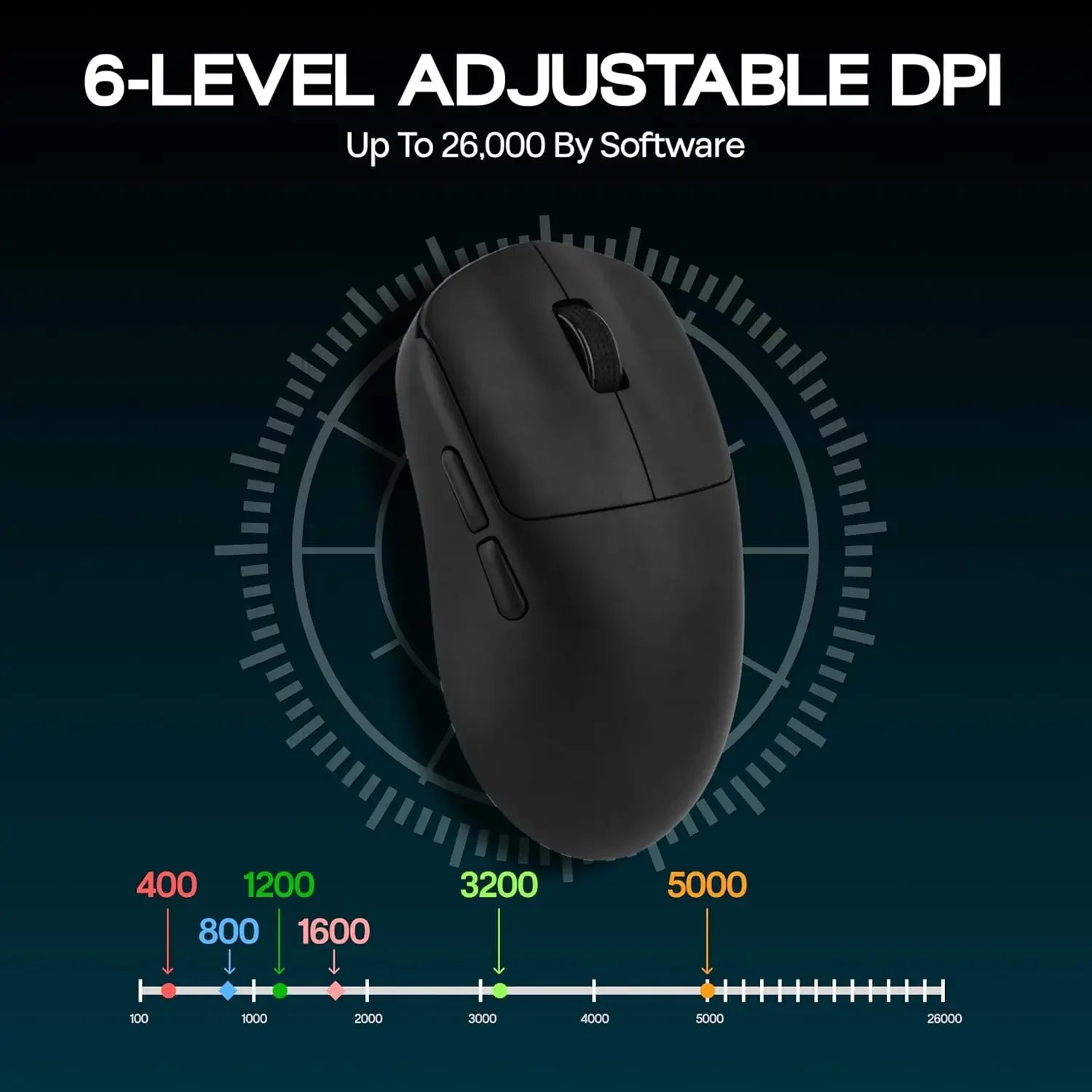 AULA SC800 Gaming Mouse USB-C Wired/2.4G 37g Lightweight 8K Paw3395 Sensor Customized Mice PC E-Sports Gamer Accessories Gifts CB DROPSHIPPING