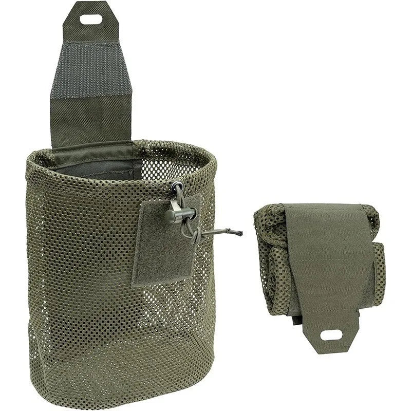 Nylon New Roll-Up Mesh Dump Pouch Magazine Storage Mini Foldable Net Pocket EDC Tactical Outdoor Sport Camping Hunting CB DROPSHIPPING