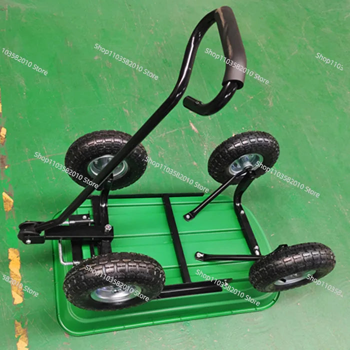 Gardening Cargo  Tractor Garden Tool  Garden Garbage Dumping Dump Truck