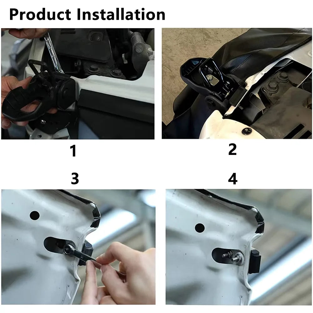 Hood Latches Anti-theft Lock Catch for Jeep Wrangler JL JLU 4XE Rubicon Sahara Sport Gladiator JT 2018-2025 Car Accessories CB DROPSHIPPING